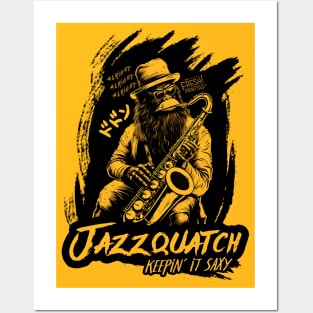 Jazzquatch Posters and Art